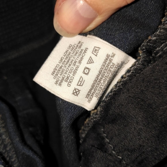 Free People Seamed Moto Skinny Jeans Blue - Picture 10 of 10